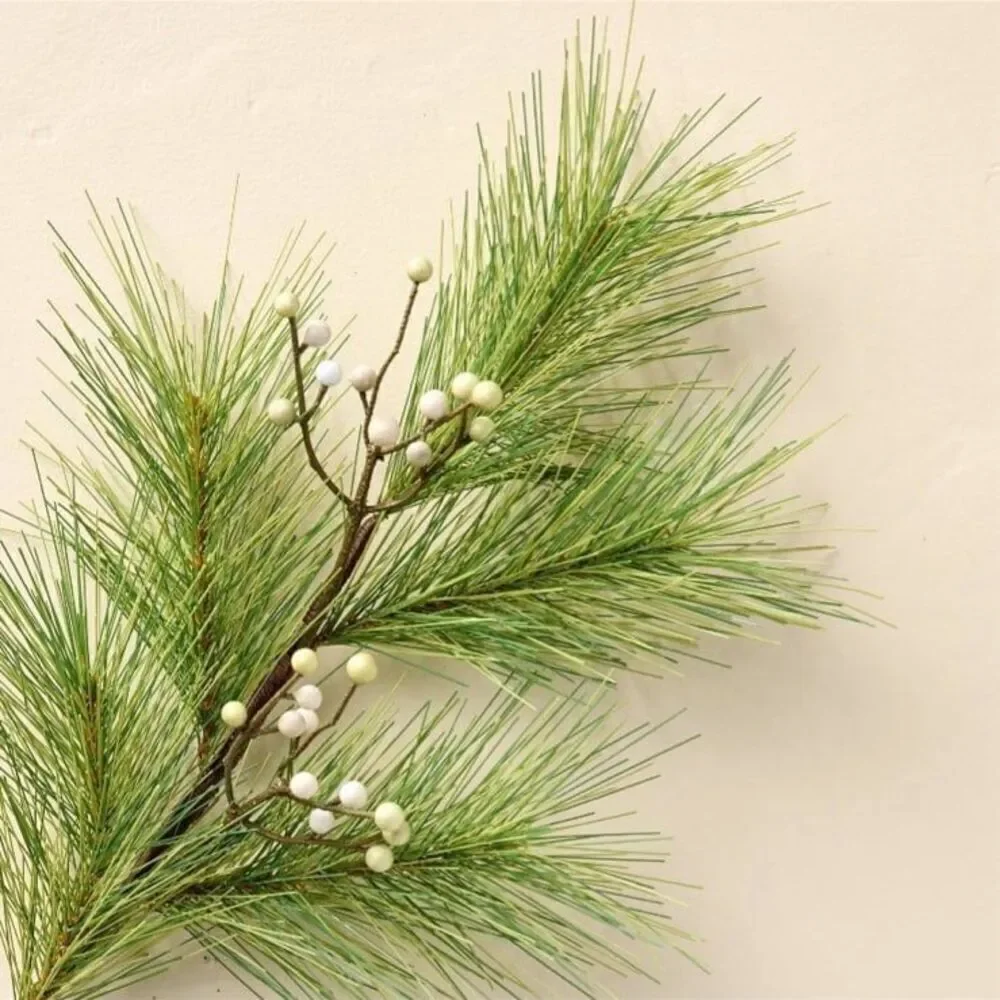 Hearth & Hand Magnolia Faux Fern With Berries Christmas 25” Stem